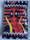 Loot Crate Marvel Deadpool Ugly Holiday Christmas Sweater Scarf Club Merc NEW