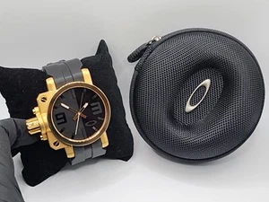 Oakley Gearbox Polished/Matt Gold Watch New Old Stock No tags - Bild 1 von 4