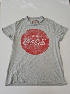 Herren Tshirt Coca-Cola Größe XL Kurzarm Grau Mix 21789 - Bild 1 von 14