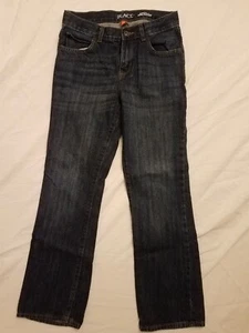Boy's Jeans Size 12 The Children's Place Indigo Distressed Bootcut - Picture 1 of 9