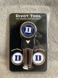 Equipo Golf Duke University Blue Devils Divot Herramienta con Marcador de Pelota NUEVO - Imagen 1 de 2
