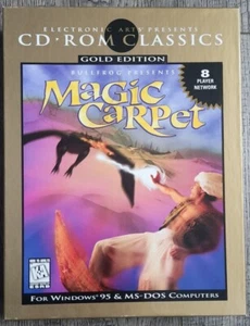 Magic Carpet 1995 PC Computer Software Vintage Gold Edition - Picture 1 of 5