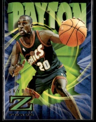 1996-97 SkyBox Z Force Gary Payton #84 西雅图超音速 — 第 1/2 张图片