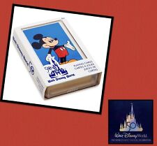 Walt Disney World 50th Anniversary Magic Kingdom Playing Cards; New!!