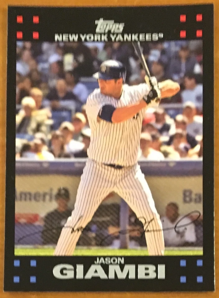JASON GIAMBI, 2007 TOPPS IN EXCELLENT CONDITION ! "YANKEES TEAM SET" - Image 1 of 1