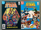 Tales of the Teen Titans #47 - 48 (DC 1984) Hive! Marv Wolfman! George Perez!