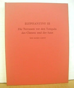 Elephantine III Die Terrassen vor den Tempeln des Chnum und der Satet 1980 HC - Picture 1 of 1