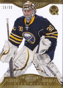 13-14 Dominion Ryan Miller /50 GOLD Buffalo Sabres 2013