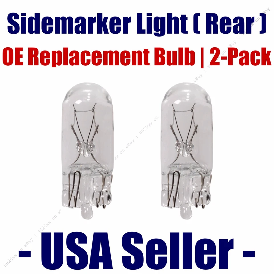 Sidemarker (Rear) Light Bulb 2pk - Fits Listed Subaru Vehicles - 194 - Image 1 of 1