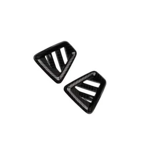 Para Volvo V60 2020-2023 ABS tablero de fibra de carbono borde de ventilación de salida de aire superior - Imagen 1 de 7