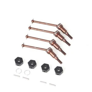 LCX 1/16 RC Crawler Hard Steel Front Rear Drive Shaft Set for Arrma Mojave Grom - Bild 1 von 3