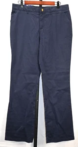 French Toast Navy Blue Straight Leg Pant Size 20 1/2 Plus 34" Waist RN#13706 - Picture 1 of 4