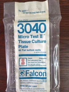 Lot of 22 Falcon 96 Flat Bottom Wells Micro Test II Tissue Culture Plates 3040 - Picture 1 of 1