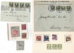 REF: D14 - DÄNEMARK ein schönes Konvolut alter Briefmarken gestempelt - AKTION! - Bild 1 von 1