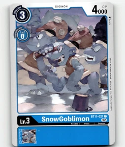 Digimon SnowGoblimon Dimensional Phase Common - Picture 1 of 1