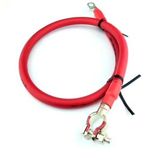 Battery Cable Positive 2 Gauge AWG Copper Custom - Car, Truck, RV, Boat, Solar - Picture 1 of 6
