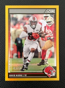 David Njoku RARO Zona Dorada/50 - Puntuación NFL 2024 - Cleveland Browns - No. 70 - Imagen 1 de 2