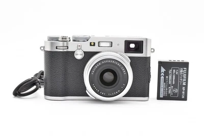 [1800 Shots] Fujifilm X100F Silver 24.3MP Digital Camera Mint - Image 1 of 4