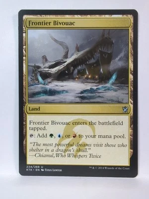 MTG Frontier Bivouac KTK Khans of Tarkir 234 Uncommon - Image 1 of 2