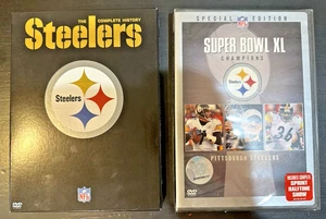 Complete History of Pittsburgh Steelers DVD 2005 used Super Bowl XL NFL new - Bild 1 von 9