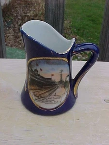 Vintage Small Souvenir Pitcher Opera House & Casino Hampton Beach N.H. - Picture 1 of 1