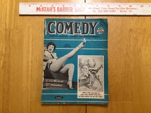 Comedy Digest Magazine, Humorama, May 1960;  Bill Ward GGA Cartoons, Betty Page - Picture 1 of 7