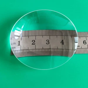 1 Stück Durchmesser 50 mm Doppelkonvexe Glaslinse Optische Konvexe Lupe Linse - Bild 1 von 6