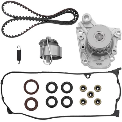 Timing Belt Kit + Water Pump For 2001 2002 2003 2004 2005 Honda Civic 1.7L - Image 1 of 4