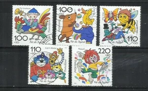 7291-SERIE COMPLETA ALEMANIA INFANCIA 1998 Nº1822/8 14,00€ YVERT USADOS LUJO ESP - Imagen 1 de 1