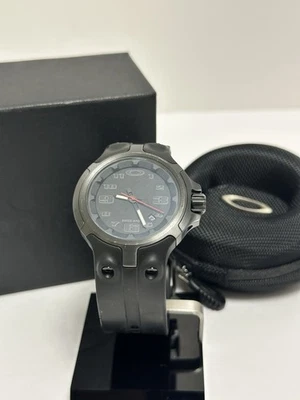 Reloj Oakley BottleCap Negro/Negro Oakley Tapa Botella Hecho en Suiza Foto 1 de 4