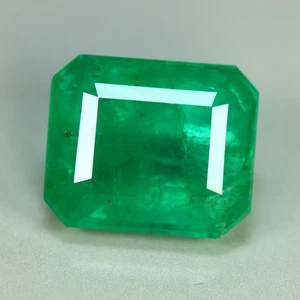 2,97 CTS ""CERTIFICADO AIG"" 100 % NATURAL ESMERALDA VERDE VIVO DE PRIMERA CALIDAD_ZAMBIA - Imagen 1 de 5