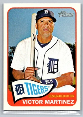 Victor Martinez 2014 Topps Heritage Detroit Tigers #356 - Image 1 of 2