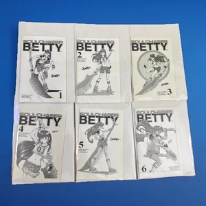 Juego de 6 cómics Soul Chaser Betty Ashcan firmados por Brian Babendererde RARO - Imagen 1 de 7