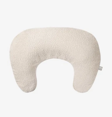 Новая подушка для кормления Boppy с роскошным тканевым чехлом — букл из овсянки - Изображение 1 из 4