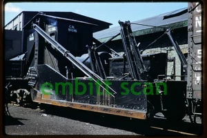 Original Slide, CNR Canadian National Jordan Spreader #51095 Stratford ON, 1959 - Picture 1 of 2