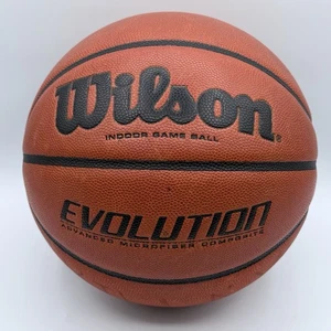 Wilson Evolution 29,5 Zoll Indoor Game Basketball - GEBRAUCHT - Größe 7 Ball WTB0516 - Bild 1 von 4