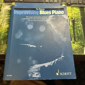 Improvising Blues Piano by Tim Richards (1997, Trade Paperback / Mixed Lot) - Bild 1 von 2
