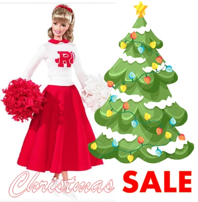 GREASE Barbie 30 Aniversario Sandy como Animadora.  ¡NRFB y COMO NUEVO! Foto 1 de 4