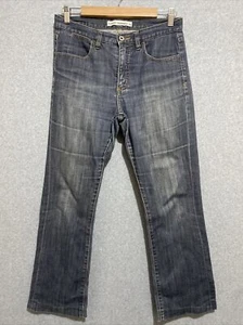 Jeanswest Jeans Womens Size 10 Tummy Trimmer Straight Leg Blue Rinse Wash Cotton - Picture 1 of 9