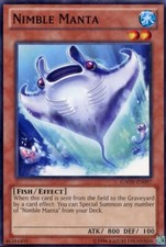 Nimble Manta GAOV-EN097 Common Yu-Gi-Oh Card (U) New
