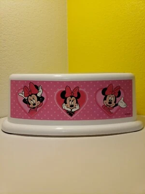 Disney Minnie Mouse Kids Step Stool Pink - Image 1 of 4