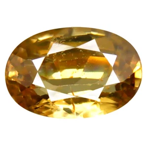 Piedra preciosa natural de circón amarillo sin calefacción de corte ovalado significativo de 2,68 quilates (9 x 6 mm) - Imagen 1 de 1