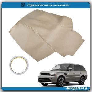 Armrest Cover Beige Leather Center Console Lid Fit For 06-2013 Range Rover Sport - Imagen 1 de 10