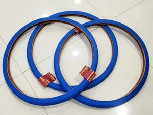700 X 38" 3 Bike Tire BLUE Bicycles NEW STREET TIRE 1 - Picture 1 of 8