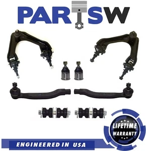 8Pc Control Arms Outer Tie Rods Sway Bar End Link Kit for Honda Acura Accord CL - Picture 1 of 3