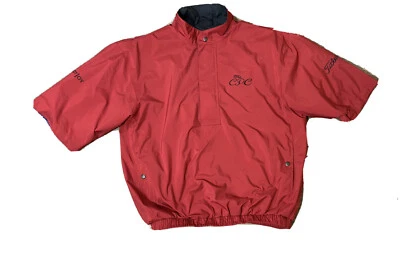 FootJoy Dryjoys Men’s Titlesit Cobra Windbreaker Short Sleeve Pullover Size S - Image 1 of 4