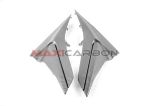 Fianchetti sottosella in carbonio Aprilia Tuono 660 / Underseat panels carbon - Picture 1 of 3