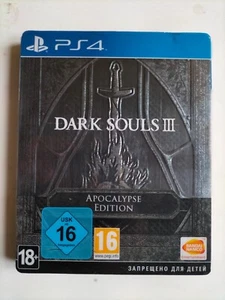 Dark Souls III 3: Apocalypse Edition PAL ITA STEELBOOK LIMITED PS4 PlayStation 4 - Foto 1 di 8