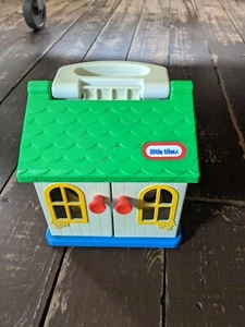 Vintage Little Tikes Toddle Tots Familienhaus mit Kinderbetten und Betten - Bild 1 von 9