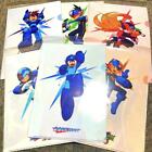 Rockman 35Th Anniversary Clear File Complete Set Of 6 Types